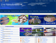 Tablet Screenshot of global-seafoodmarket.com